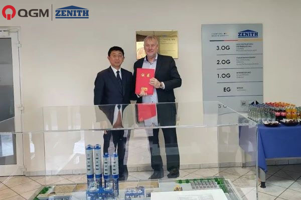 CCPA Перша закордонна навчальна база для інженерів та техніків була запущена в Zenith Maschinenfabrik GmbH у Німеччині