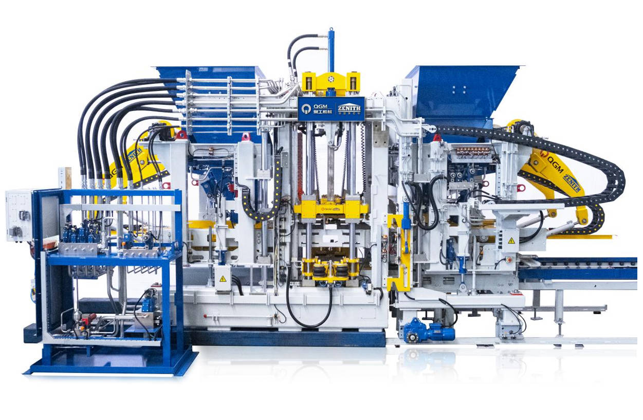 Цегляна машина Quangong ZN1000-2, яка поєднує німецьке точне машинобудування з китайською винахідливістю, створена для високоякісного виробництва.